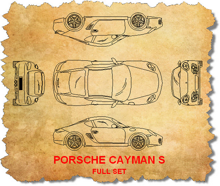 Porsche Cayman Set